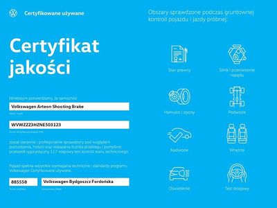 Używany VW Arteon 320 KM (235 kW) 2022