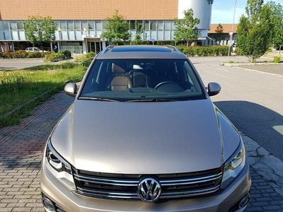 Żółtozłoty Używany 2013 VW Tiguan SUV | 48 600 zł (Dobra cena)