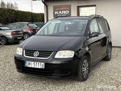 Czarny Używany 2004 VW Touran Minivan | 11 990 zł (Drogi)