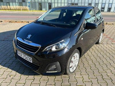 Czarny Używany 2014 Peugeot 108 Hatchback | 18 500 zł (Dobra cena)