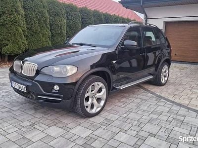 Czarny Używany 2008 BMW X5 SUV | 45 900 zł (Dość drogi)