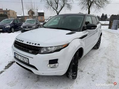 Biały (metalik) Używany 2013 Land Rover Range Rover evoque SUV | 57 500 zł (Uczciwa cena)