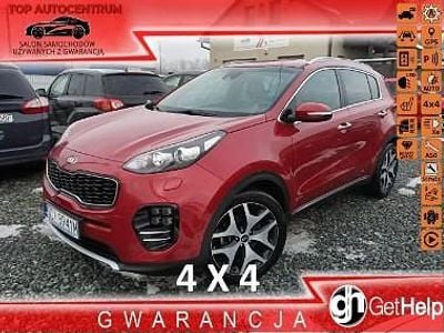 Używany Kia Sportage GT-Line 177 KM (130 kW) 2016 Czerwony ciemny (metalik) SUV