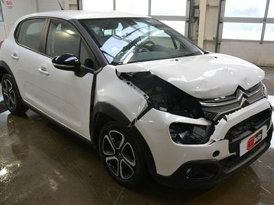 Biały Używany 2021 Citroën C3 Hatchback | 13 500 zł