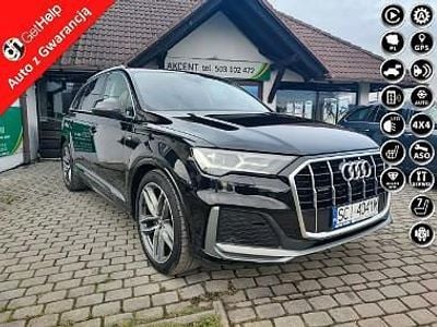 Czarny (metalik) Używany 2021 Audi Q7 S-Line SUV | 199 900 zł (Uczciwa cena)