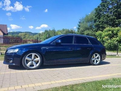 używany Audi A4 Quatro,4x4,sportowe zawieszenie ,podniesiona moc ,doinwestowana