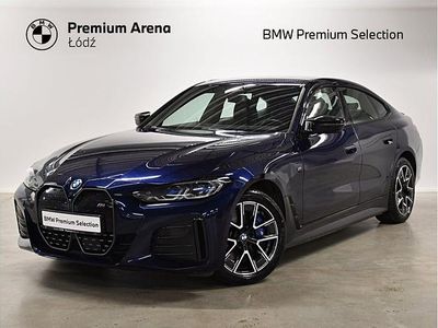 Niebieski tanzanite bmw individual metalizowany Używany 2022 BMW i4 Performance Sedan/Limuzyna | 199 900 zł