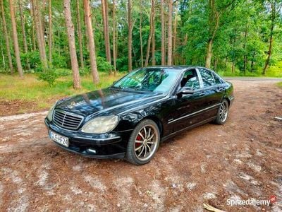 Czarny Używany 2002 Mercedes S320 AMG Sedan/Limuzyna | 28 000 zł