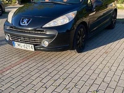 Czarny Używany 2008 Peugeot 207 CC Kabriolet | 12 900 zł
