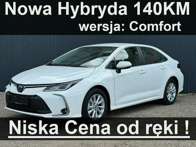 Nowe Toyota Corolla Comfort 140 KM (102 kW) 2025 Biały Sedan/Limuzyna