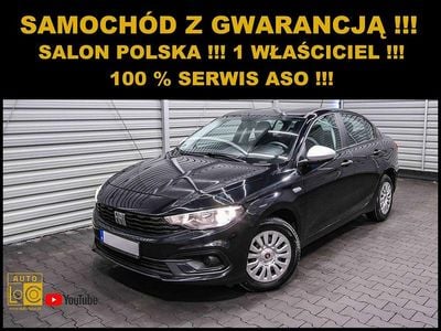 Czarny (metalik) Używany 2021 Fiat Tipo Sedan/Limuzyna | 32 339 zł (Dobra cena)