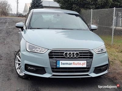 Niebieski Używany 2018 Audi A1 S-Line Hatchback | 48 900 zł (Uczciwa cena)