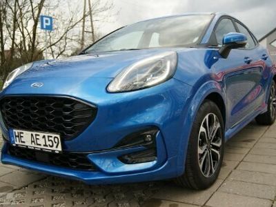 Niebieski Używany 2021 Ford Puma ST-Line X SUV | 96 800 zł (Drogi)