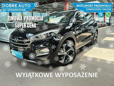 Czarny Używany 2017 Hyundai Tucson Premium SUV | 77 777 zł (Uczciwa cena)