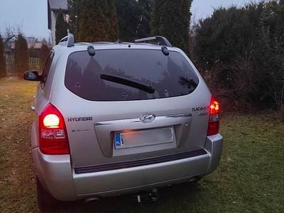 Srebrny Używany 2007 Hyundai Tucson SUV | 13 500 zł (Dość drogi)
