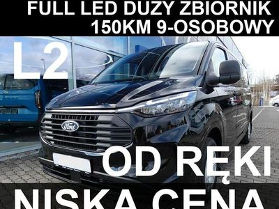 Nowe Ford Transit Custom 150 KM (110 kW) 2025 Czarny Minivan