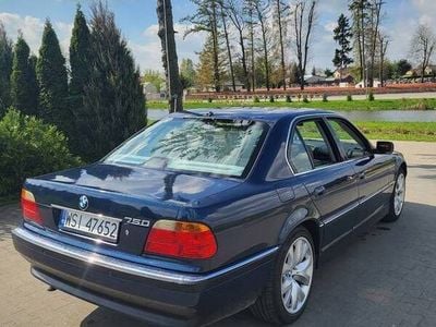 Niebieski Używany 1999 BMW 750 Sedan/Limuzyna | 38 000 zł