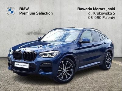 Używany BMW X4 Shadowline 190 KM (139 kW) 2020 Phytonic blue metallic metalizowany SUV