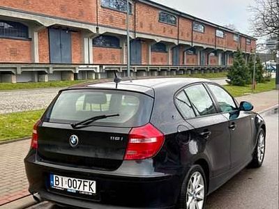 Czarny Używany 2008 BMW 116 Hatchback | 15 999 zł (Dość drogi)