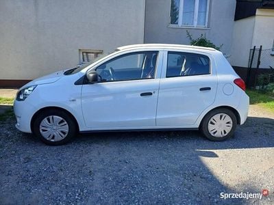 Używany Mitsubishi Space Star 71 KM (52 kW) 2015 Biały Hatchback