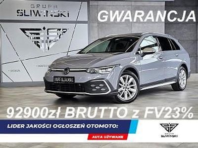 Szary Używany 2022 VW Golf Alltrack Kombi | 92 900 zł