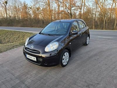 Używany Nissan Micra 80 KM (58 kW) 2011 Bordowy Hatchback