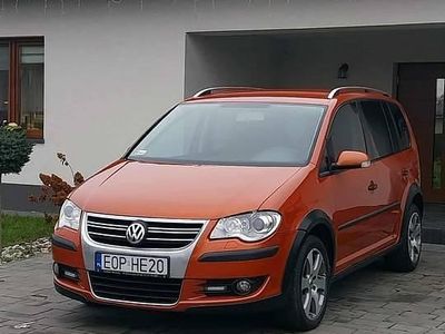 Używany VW Touran Cross 2007 Pomarańczowy Minivan