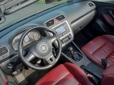 Czarny Używany 2010 VW Eos Kabriolet | 27 500 zł