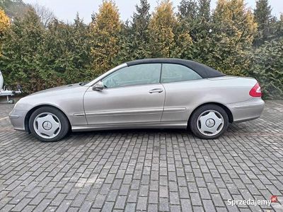 Brązowy Używany 2006 Mercedes CLK200 Kabriolet | 18 900 zł