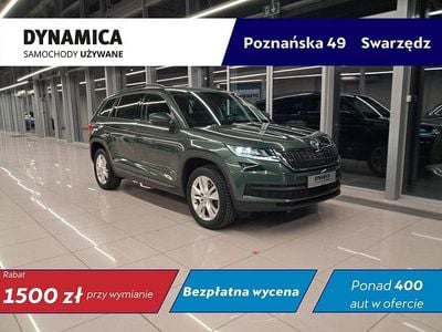 Zielony Używany 2019 Skoda Kodiaq Ambition SUV | 104 900 zł (Uczciwa cena)