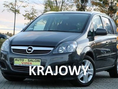 Grafitowy (metalik) Używany 2013 Opel Zafira Minivan | 33 900 zł