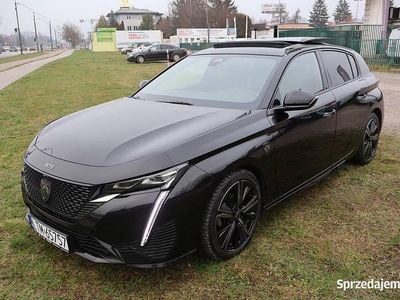 Czarny Używany 2022 Peugeot 308 GT Hatchback | 64 900 zł (Dość drogi)