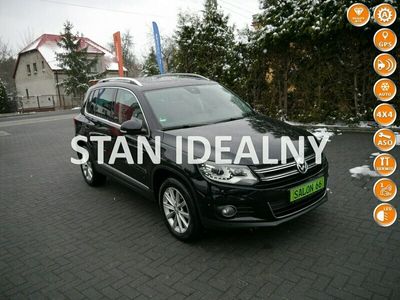 używany VW Tiguan 4x4 Ledy Navi Stan Idealny Bezwypadkowy serwis VW z Niemiec Opłacony I (2007-2016)