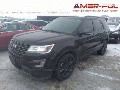 Czarny Używany 2017 Ford Explorer SUV | 97 000 zł