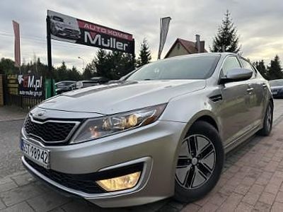 używany Kia Optima III 2,4 Benzyna-211KM Miękka Hybryda, Zarejestrowany, Automat, Kamera