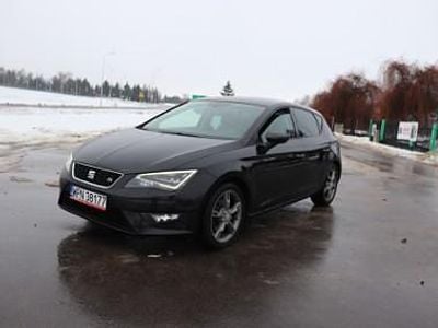 Używany Seat Leon 122 KM (89 kW) 2013 Czarny Hatchback