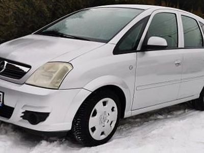 Srebrny Używany 2006 Opel Meriva Minivan | 10 600 zł (Dość drogi)