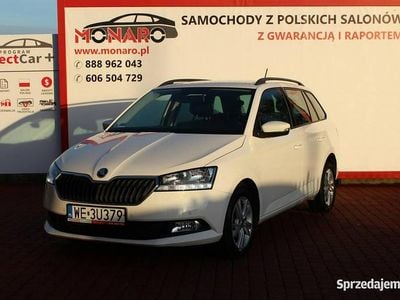 Biały Używany 2021 Skoda Fabia Ambition Kombi | 38 900 zł (Uczciwa cena)