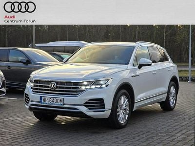 Biały Używany 2019 VW Touareg SUV | 179 000 zł (Uczciwa cena)