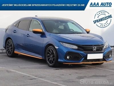 Błękitny Używany 2017 Honda Civic | 50 999 zł (Uczciwa cena)