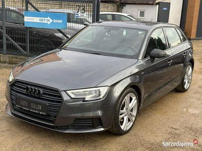 Używany Audi A3 Sportback S-Line 120 KM (88 kW) 2017 Szary Hatchback