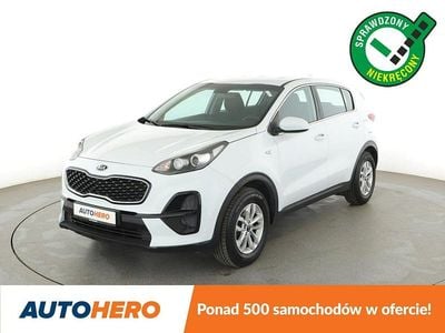 Biały Używany 2018 Kia Sportage SUV | 65 000 zł (Dobra cena)