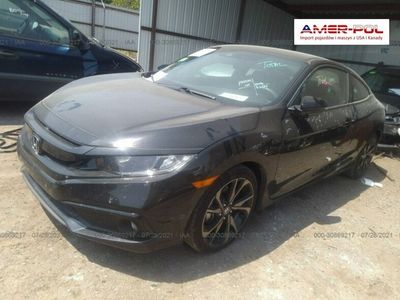 Czarny Używany 2020 Honda Civic Sport Coupe | 68 000 zł