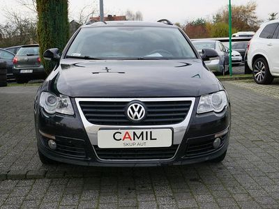 Czarny Używany 2008 VW Passat Kombi | 12 800 zł (Dość drogi)