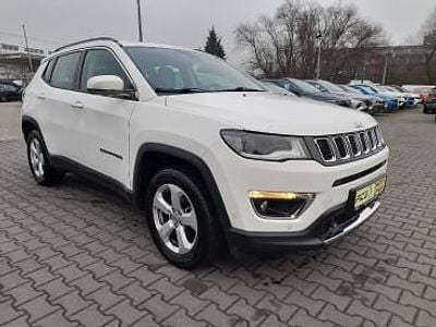 Biały Używany 2018 Jeep Compass Limited SUV | 52 900 zł (Dobra cena)