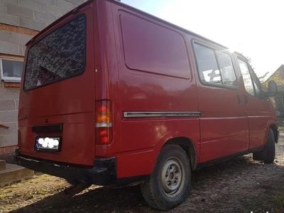Czerwony Używany 1991 Ford Transit Minivan | 4900 zł