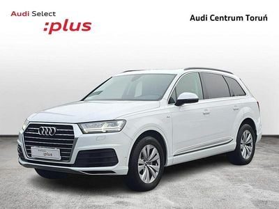 Biały Używany 2018 Audi Q7 S-Line SUV | 129 000 zł (Super Cena)