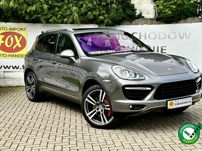 Szary (metalik) Używany 2011 Porsche Cayenne Turbo SUV | 79 900 zł