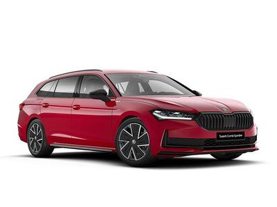 Czerwień carmine metalizowany Nowe 2026 Skoda Superb SportLine Kombi | 232 300 zł (Drogi)