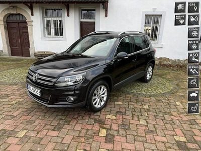 Czarny Używany 2015 VW Tiguan LOUNGE SUV | 60 000 zł (Dość drogi)